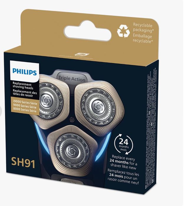Змінні бритвені головки Philips Shaver series 9000 SH91/50