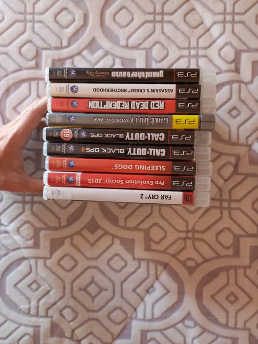 Colecção de jogos PS3 em excelentes condições