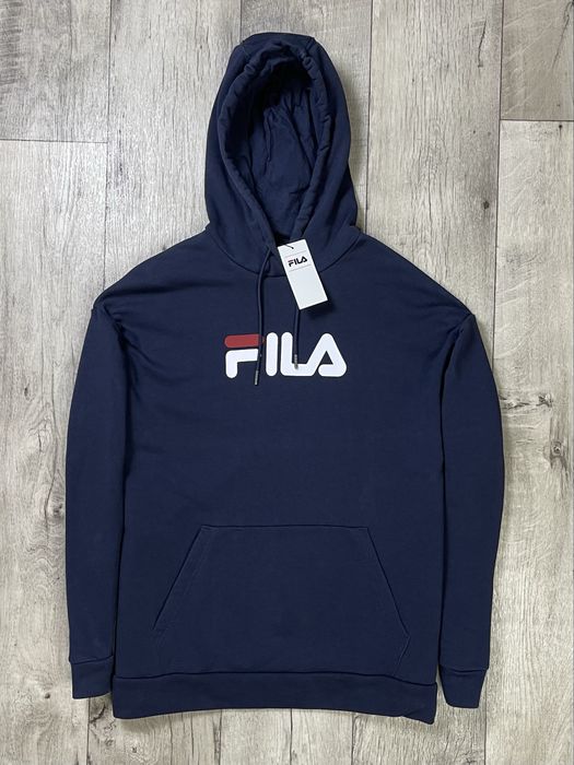 Fila кофта толстовка 40 XL размер женская спортивная балахон с лого