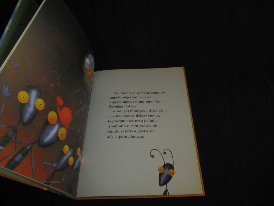 Livro O Urso e a Formiga Luísa Ducla Soares