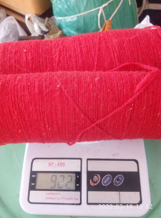 Продам пряжу для вязания (пряжа аппаратная шерсть)