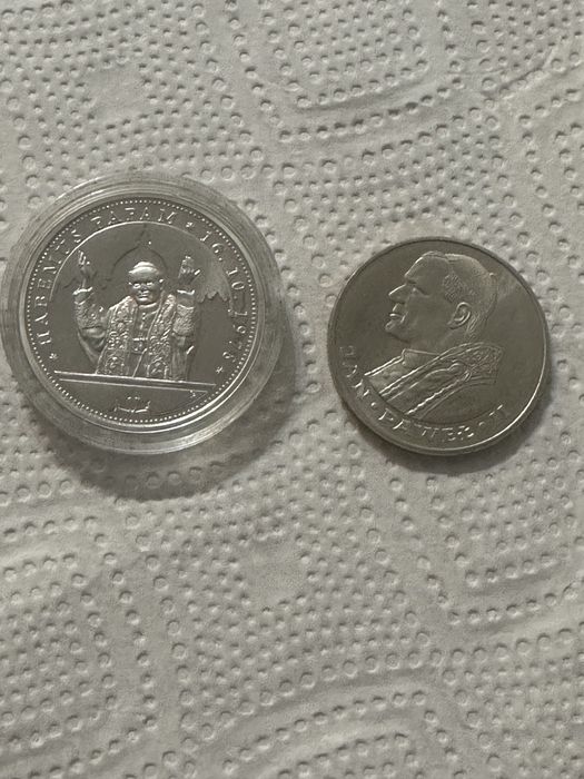 Monety medale numizmaty Jan Paweł II ,Schilling