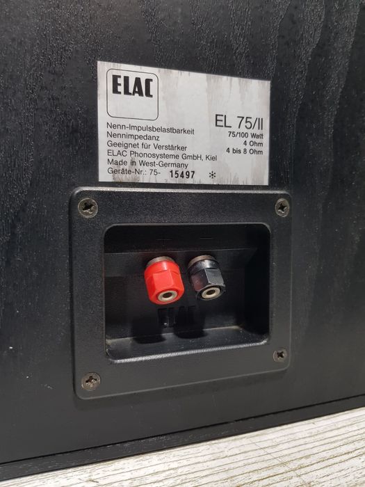 Акустика ELAC EL 75 II, потужність 75/100 Вт, б/у з Німеччини