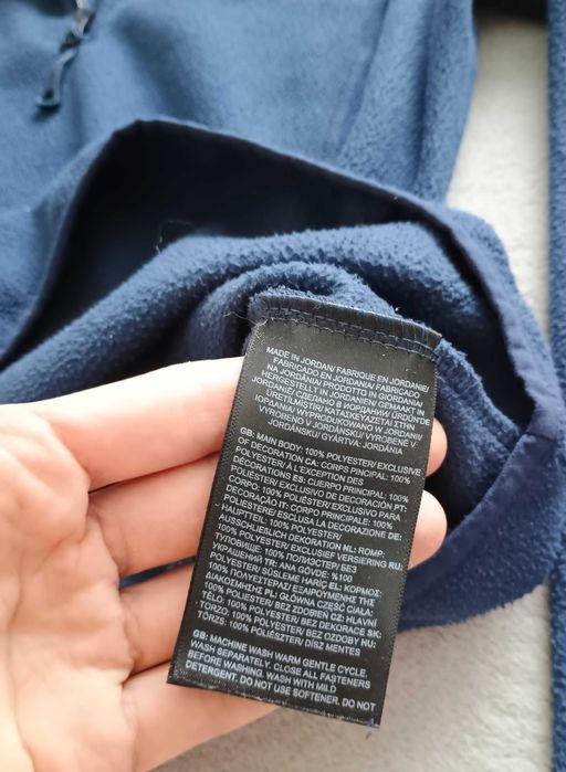 Damski polar/bluza z polaru The North Face - rozmiar/size S, granatowy