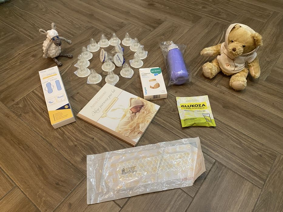 Wyprawka dla noworodka i akcesoria dla mamy oraz wanienka GRATIS