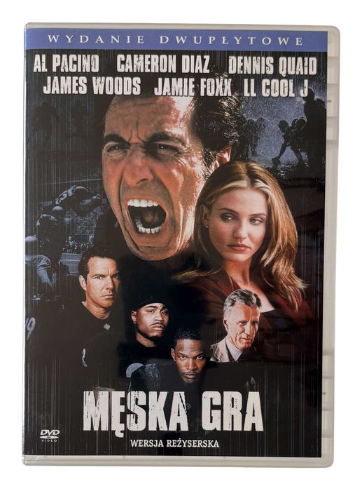 Męska Gra DVD Any Given Sunday Wydanie Dwupłytowe Napisy Polskie Al Pacino