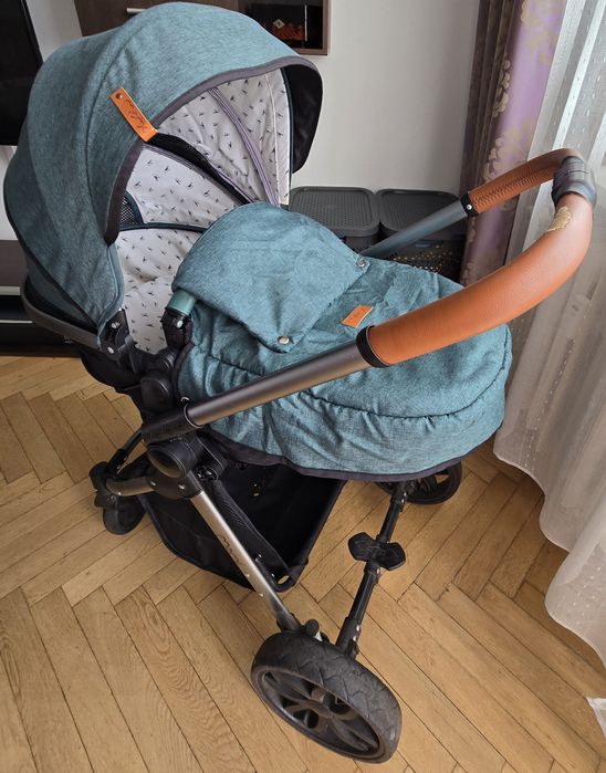 Wózek głęboko spacerowy 2 w 1  Momi