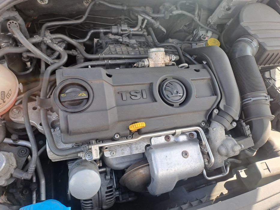 Silnik motor CAX 1.4 TSI 122km 90kw kompletny do odpalenia w aucie Sko