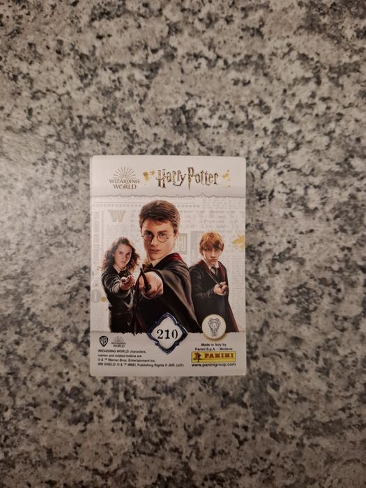 Cartas Harry Potter Panini