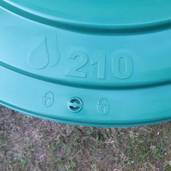 Zbiornik na deszczówkę 210L pojemnik na wodę.