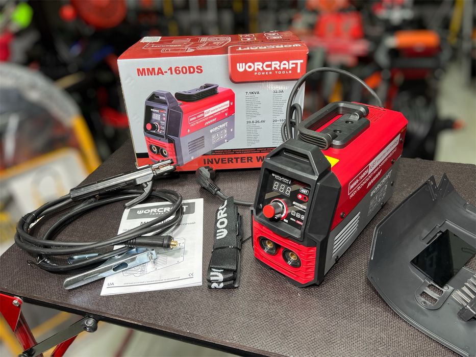 Сварочный аппарат Сварка WORCRAFT MMA-160DS