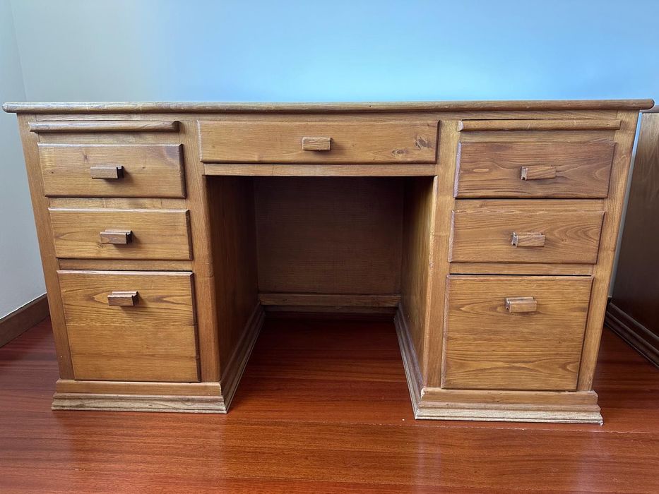 Secretaria madeira maciça