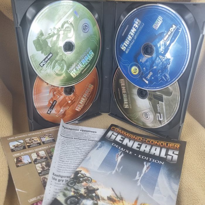Command and Conquer Generals Deluxe Edition PC Polskie wydanie