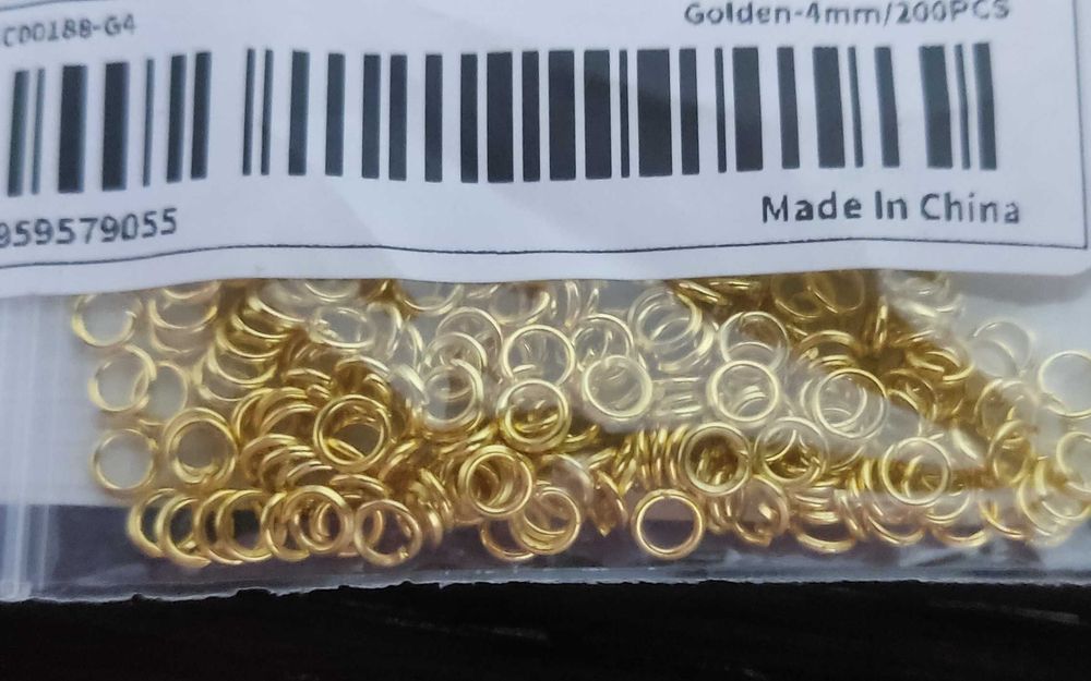 380 Anéis de ligação para bijuteria