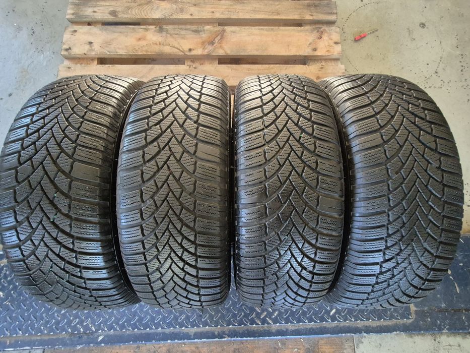 Alufelgi VW Golf 5 6 7 Caddy Jetta Turan  Zimowe 205/55/16 Bridgestone Oryginalne Jak nowe
