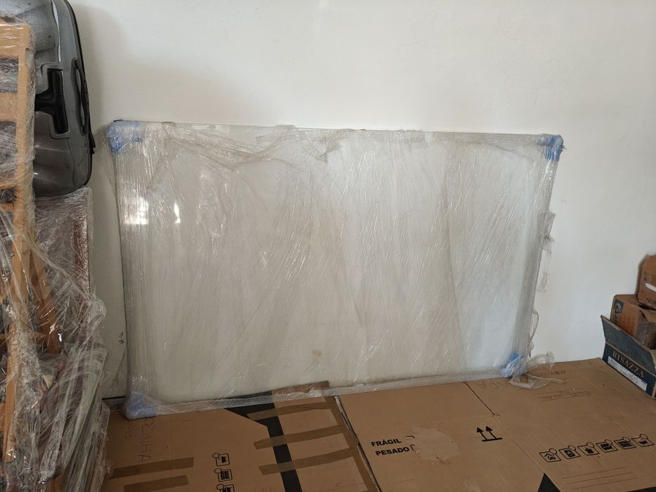 Tampo de mesa em vidro