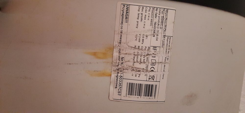 Podgrzewacz(wymiennik ) c.w.u. dwupłaszczowy