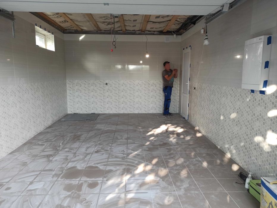 Плиточник в Кропивницком, ремонт ванной и кухни.