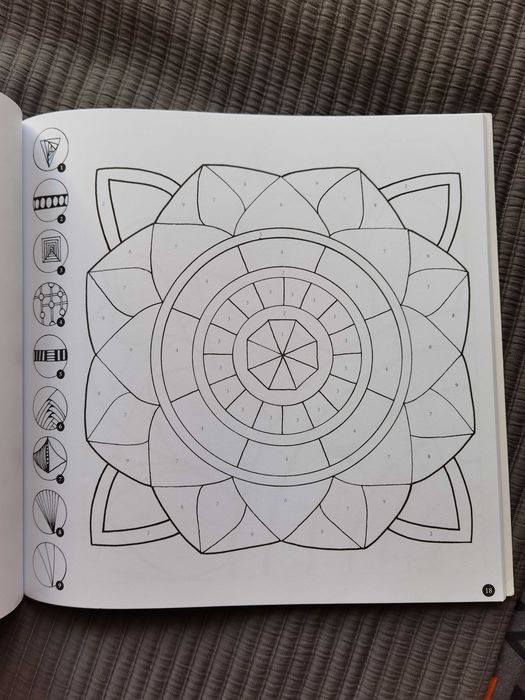 Kolorowanka Tangle by number