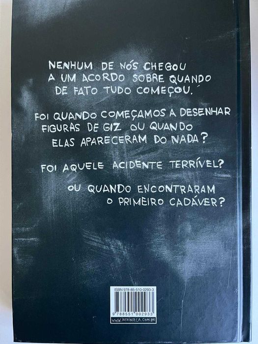 Livro - O Homem de Giz - Capa Dura