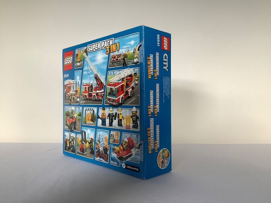 Nowe Lego : 66541 City Fire Value Pack
