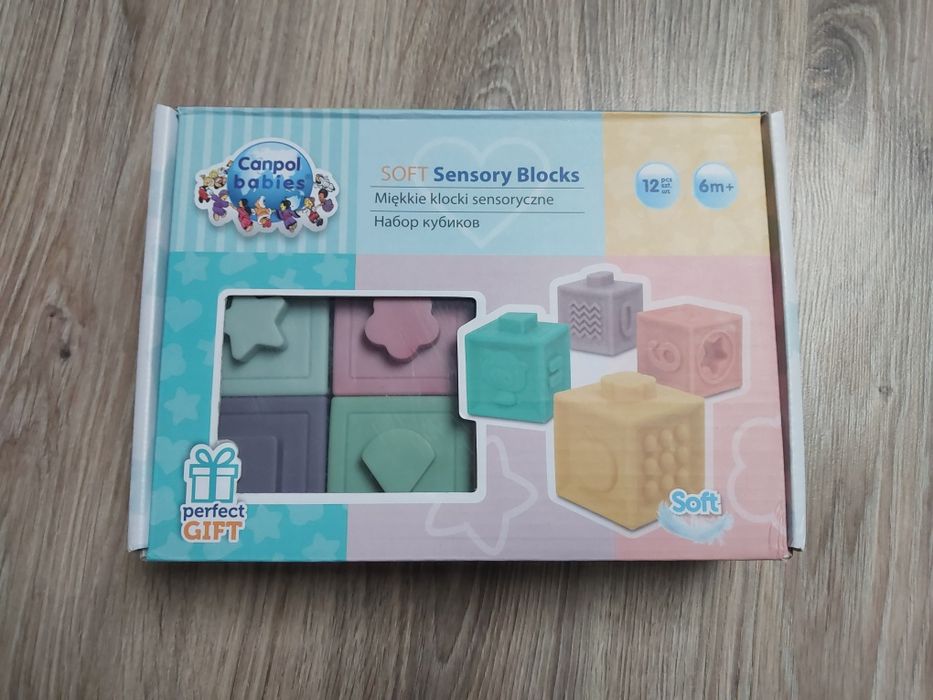 Canpol klocki sensoryczne