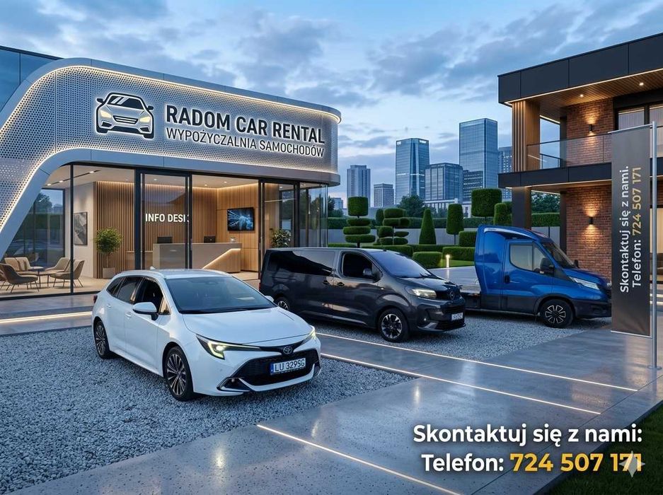 Wypożyczalni/ Wynajem Samochodów Radom