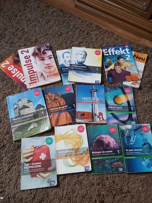 Książki do liceum i technikum