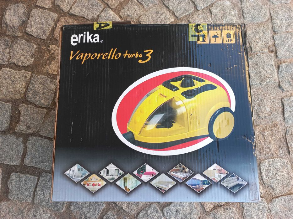 Dispositivo multifunções de limpeza a vapor Erika Vaporello turbo 3