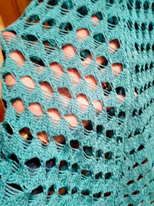 Vestido túnica crochet Ruga