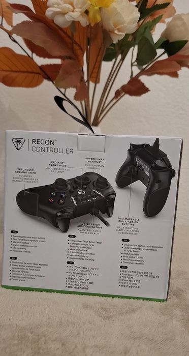 Comando Xbox elite series 2 core+Xbox Turtle Beach Recon novo selado!