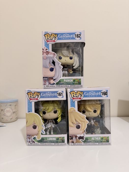 Pops diversos 8€ cada uma exceto os de junji ito (20€)
