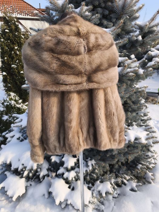 Ог 120! Шикарна норкова шуба сіра норка автоледі 48-50-52