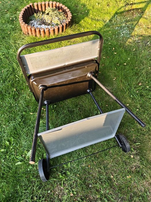 Grill węglowy MIRPOL MIR404 53×33,5 cm | Wózek | Bardzo dobry stan