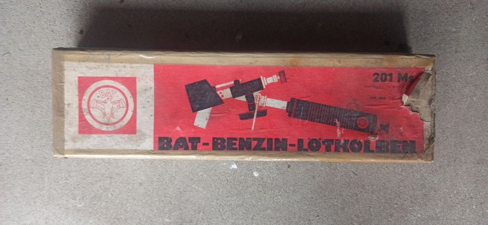 Lutownica na benzynę Niemiecka Bat