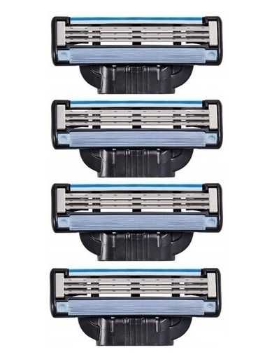 Ostrza wkłady do maszynek Gillette Mach3 4 szt.