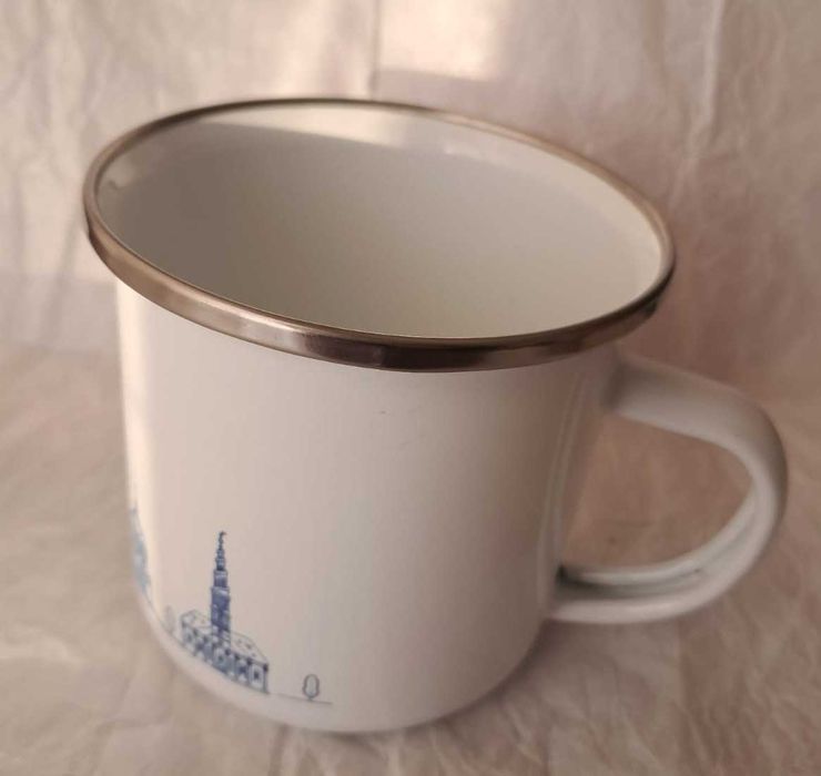 Caneca em Esmalte Royal Dansk