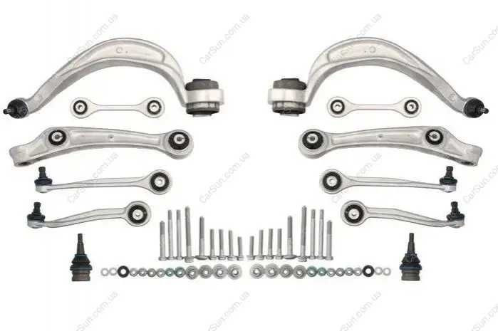 Комплект важелів передньої підвіски RAISO AUDI A4 B8/A6 C7/A5/Q5/MACAN