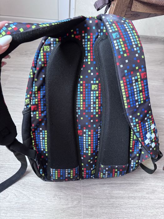 Школьный рюкзак польский MTV с рисунком усиленная спинка