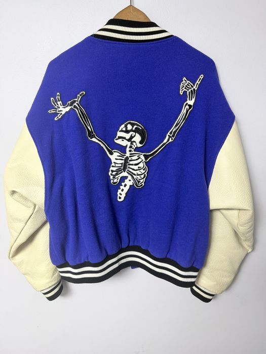 Kurtka varsity jacket / bejsbolówka (untitled.)