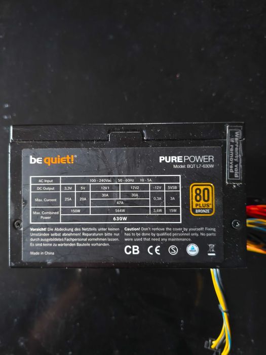 Budżetowy zasilacz do PCta - 80 Plus Bronze