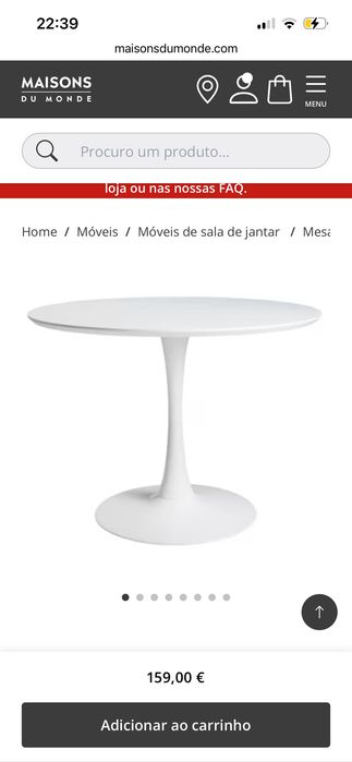 Mesa de jantar para 4 pessoas