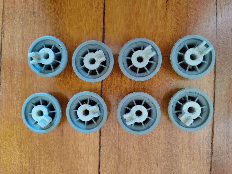Rodas cesto máquina de lavar loiça Siemens/Bosch
