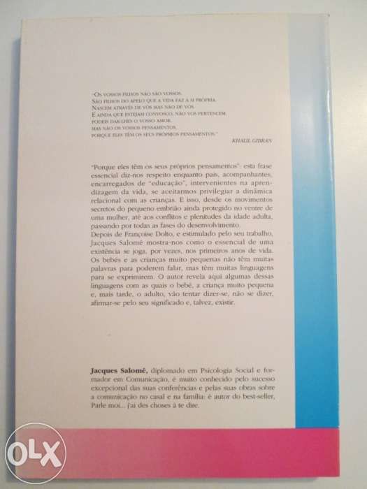 2 livros "Papá, mamã...", Inst. Jean Piaget