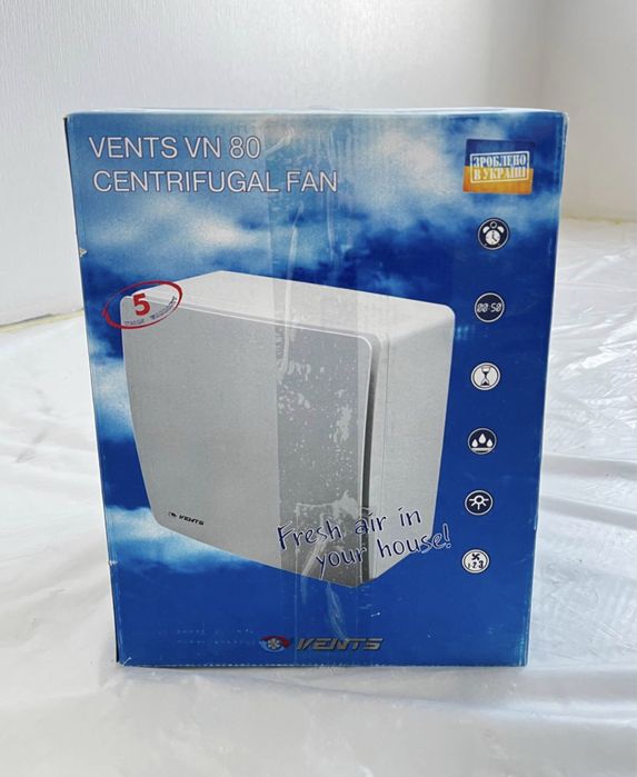 Вентилятор Вентс ВН-1 80 К за 1500 грн!