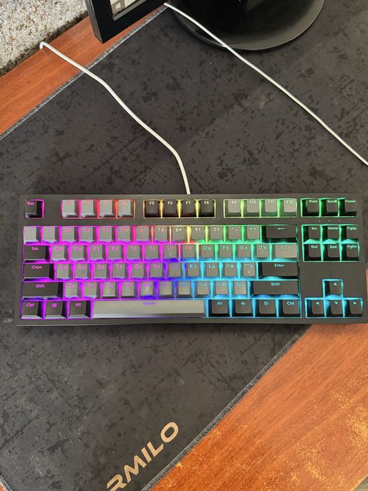 Клавіатура дротова Dark Project One KD87A PBT Gateron Yellow USB