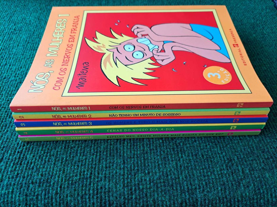 Nós, As Mulheres - 5 Volumes - Maitena