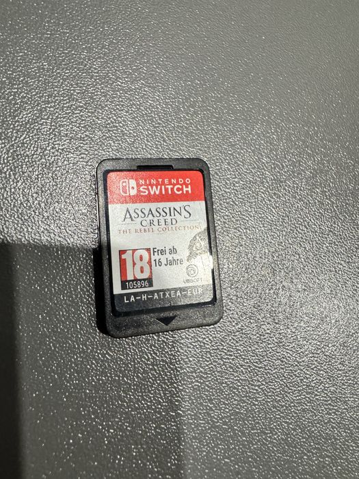 Картридж на nintendo switch assasin’s creed the rebel collection