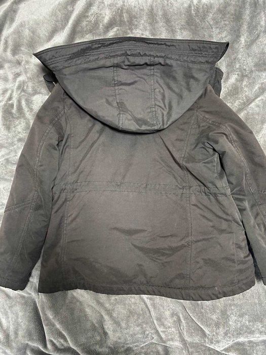 куртка-парка h&m дитяча чорна б/у