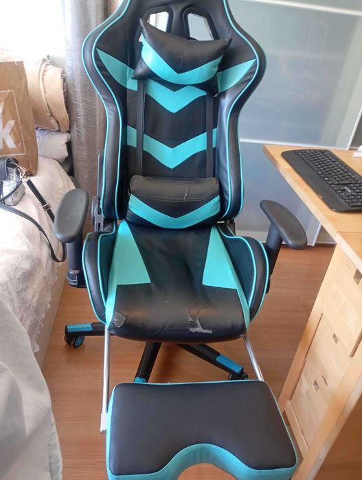 Cadeira Gaming Azul